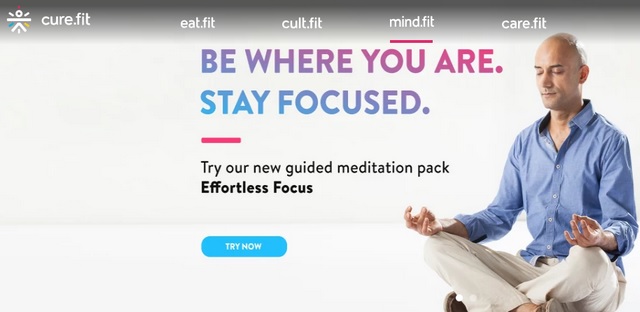 Health-Tech Startup Cure.fit Raises $120 Million in Series C Funding