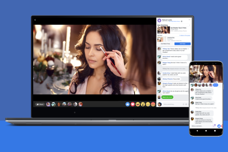 Facebook Rolls out Watch Party Feature For Real-Time Group Video Watching