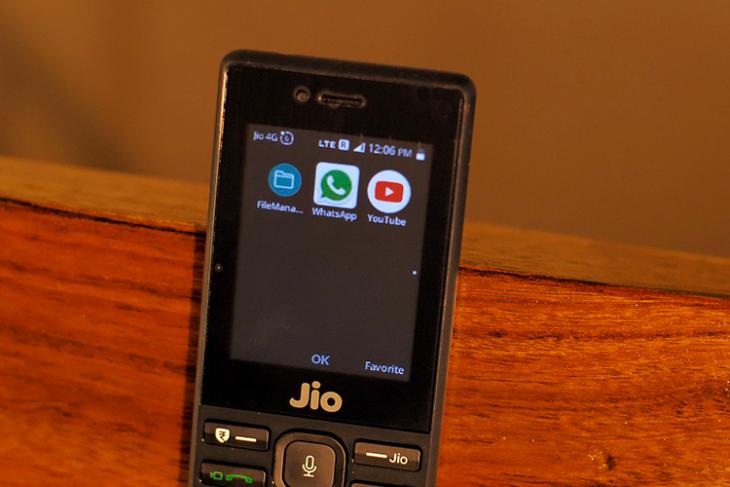 Reliance Jio Dilaporkan Memimpin Pasar Ponsel Fitur India pada Q2 2018