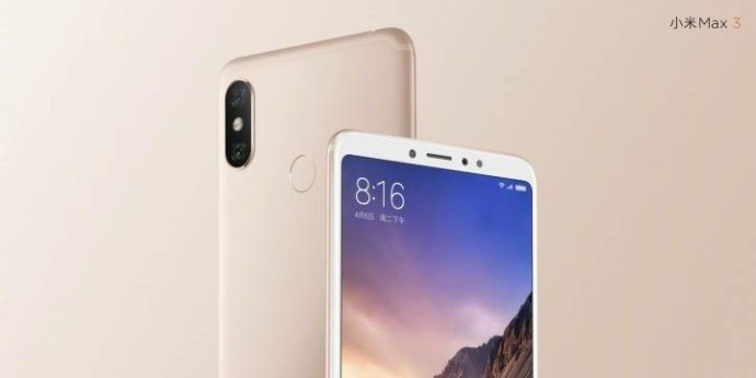 Xiaomi Mi Max 3 Official Renders, Specs Outed Ahead of July 19 Launch