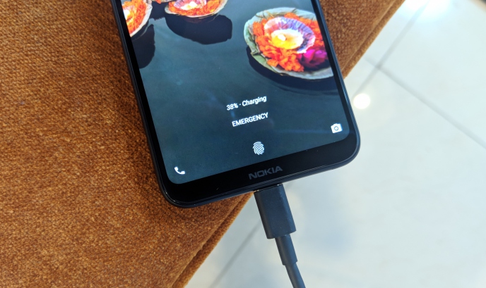 nokia 6.1 plus charging