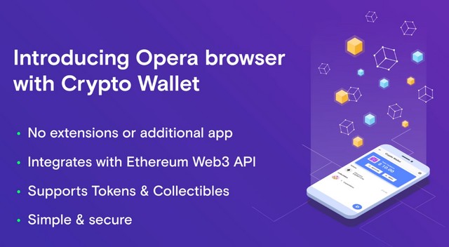 Opera Unveils World’s First Browser with Built-in Crypto Wallet