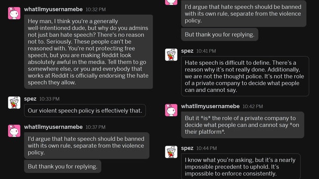 Reddit CEO Says Banning Hate Speech Is Really Difficult