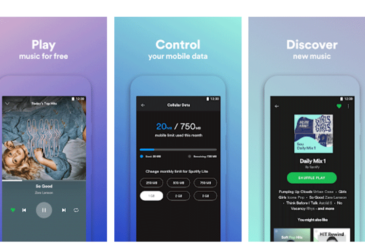 Spotify Lite Arrives on Android With Limited Features, Data Limits