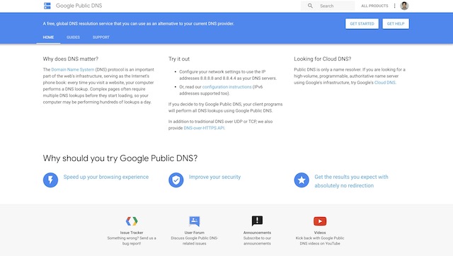 2Google Public DNS