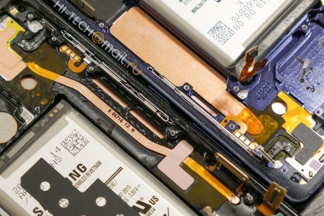 Galaxy Note 9 Teardown Shows Off ‘Water Carbon’ Cooling and More