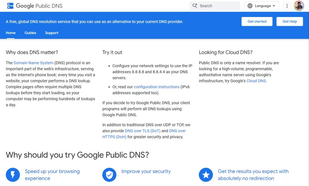 Google DNS