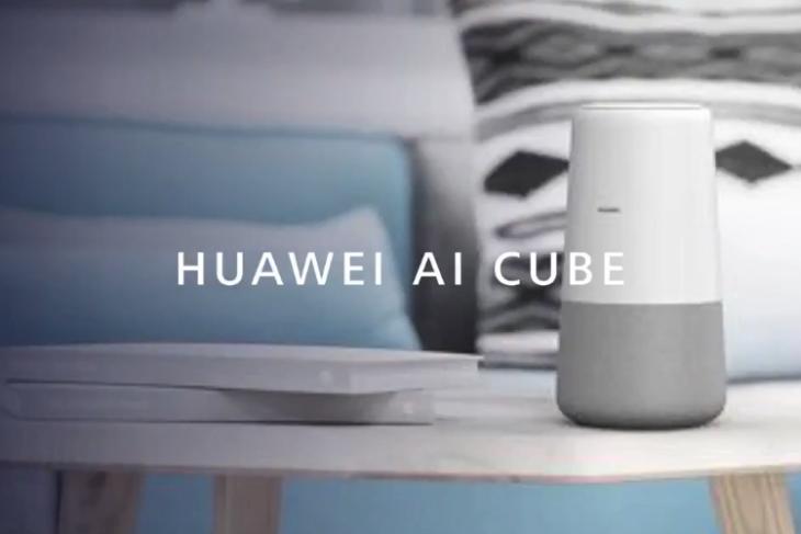 Huawei Meluncurkan AI Cube Bertenaga Alexa, Yang Berbentuk Seperti Silinder!