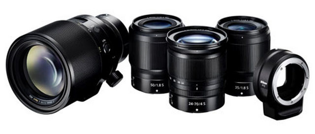 Nikon Announces Z6 and Z7 Full-Frame Mirrorless Cameras
