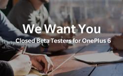 OnePlus Closed Beta Program website