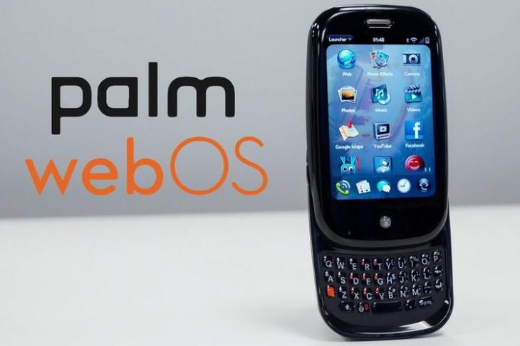 Palm WebOS website