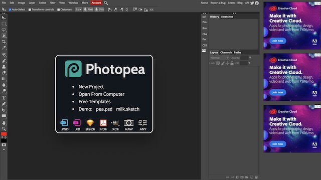 alternatives to adobe photoshop 2016