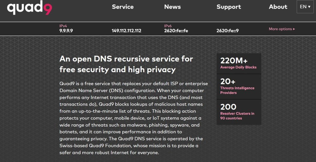 Quad9 DNS