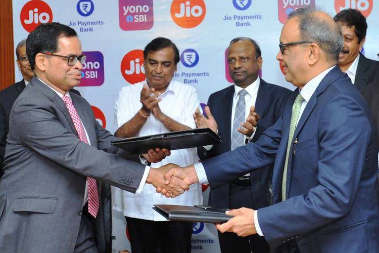 Reliance Jio and SBI Tie-up to Offer Digital Banking and Payments Through My Jio Platform