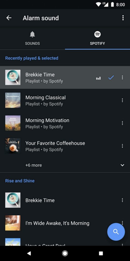 You Can Now Sync Spotify Playlists To Your Alarms in Google’s Clock App