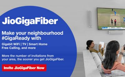 Jio GigaFiber preview offer