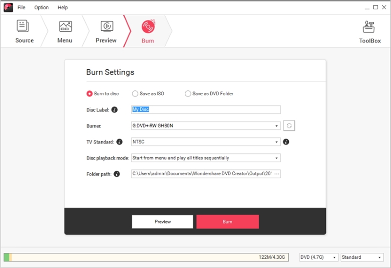 Wondershare DVD Creator Review: Easily Burn Data to DVDs