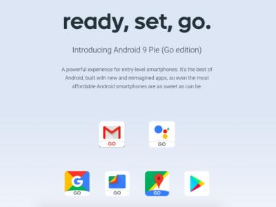 android 9 pie go edition