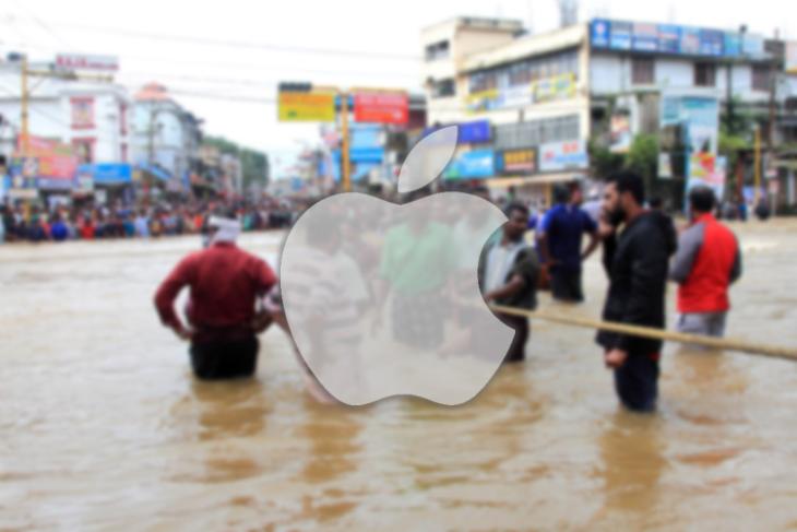 apple kerala floods