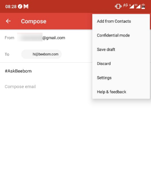 Gmail on Android Gets Confidential Mode
