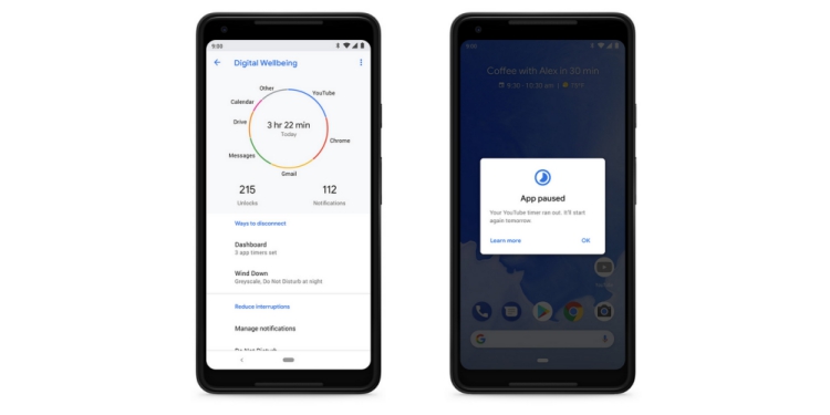 Android 9 Pie’s Digital Wellbeing Now Available in Beta For Google Pixel
