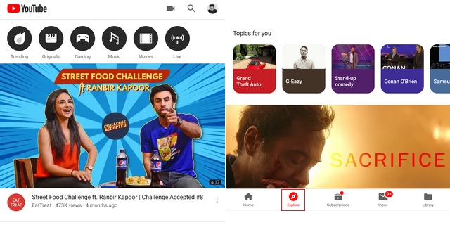 YouTube Begins Testing ‘Explore’ Tab for Content Discovery on Android
