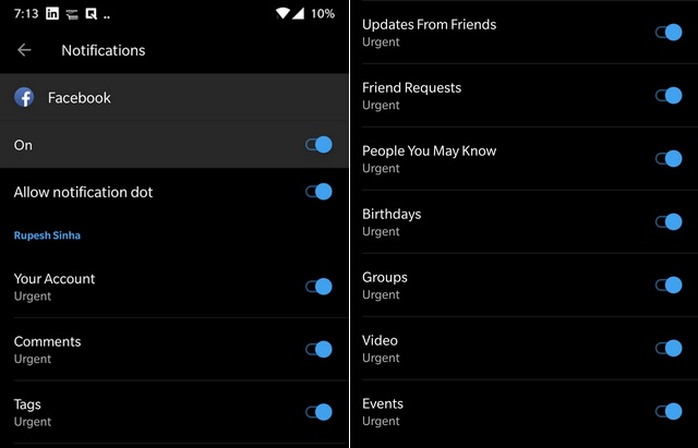 How To Enable or Disable Specific Notifications in Facebook