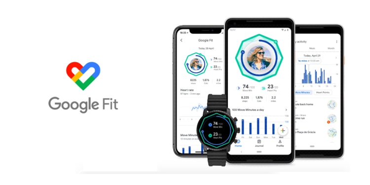 Google Fit Redesigned With All-White Material Theme, Health Tracking Rings