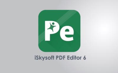 iSkysoft PDF Editor 6- A Powerful PDF Editor for Mac
