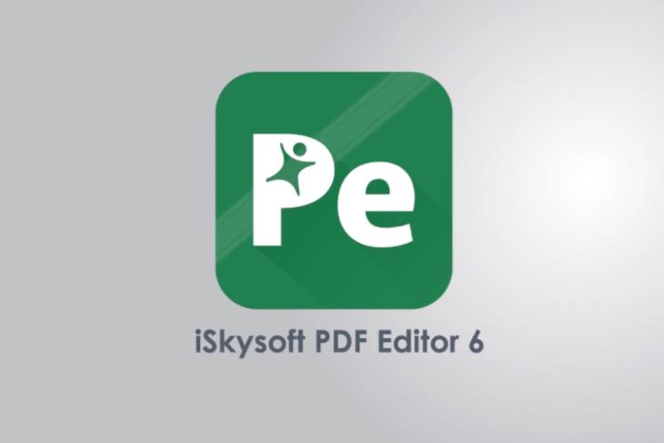 iSkysoft PDF Editor 6- A Powerful PDF Editor for Mac