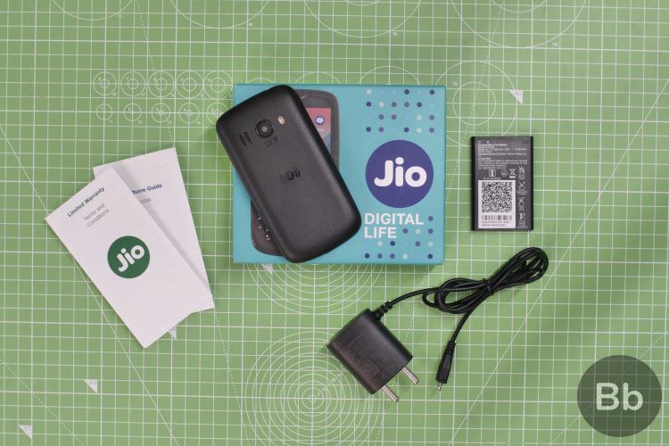 jiophone 2 box