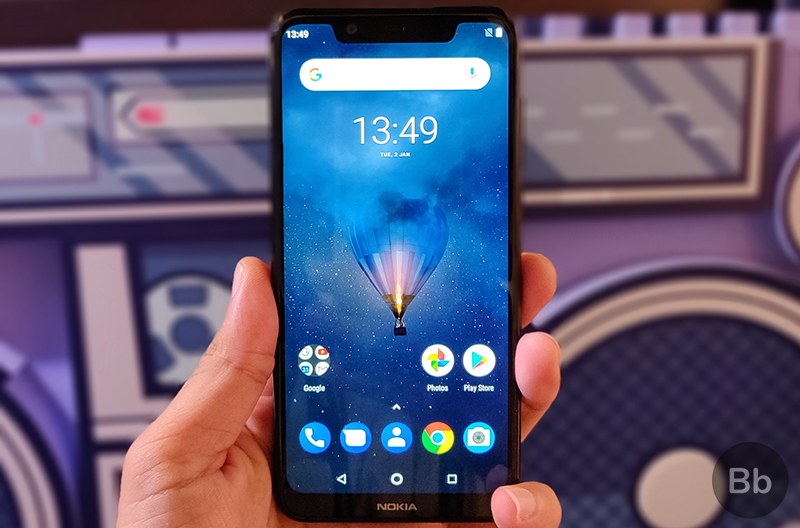 nokia 5.1 Plus screen