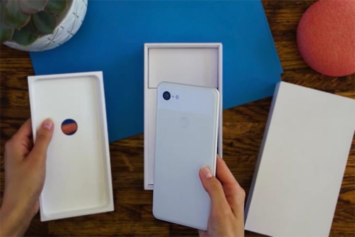 Google Pixel 3 XL Revealed Completely in Pre-Launch Unboxing Video