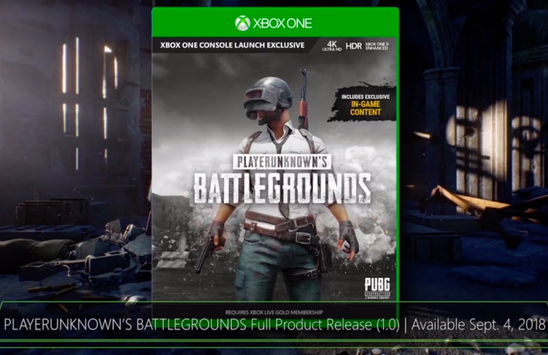 pubg xbox release