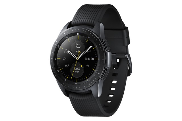 galaxy watch in black