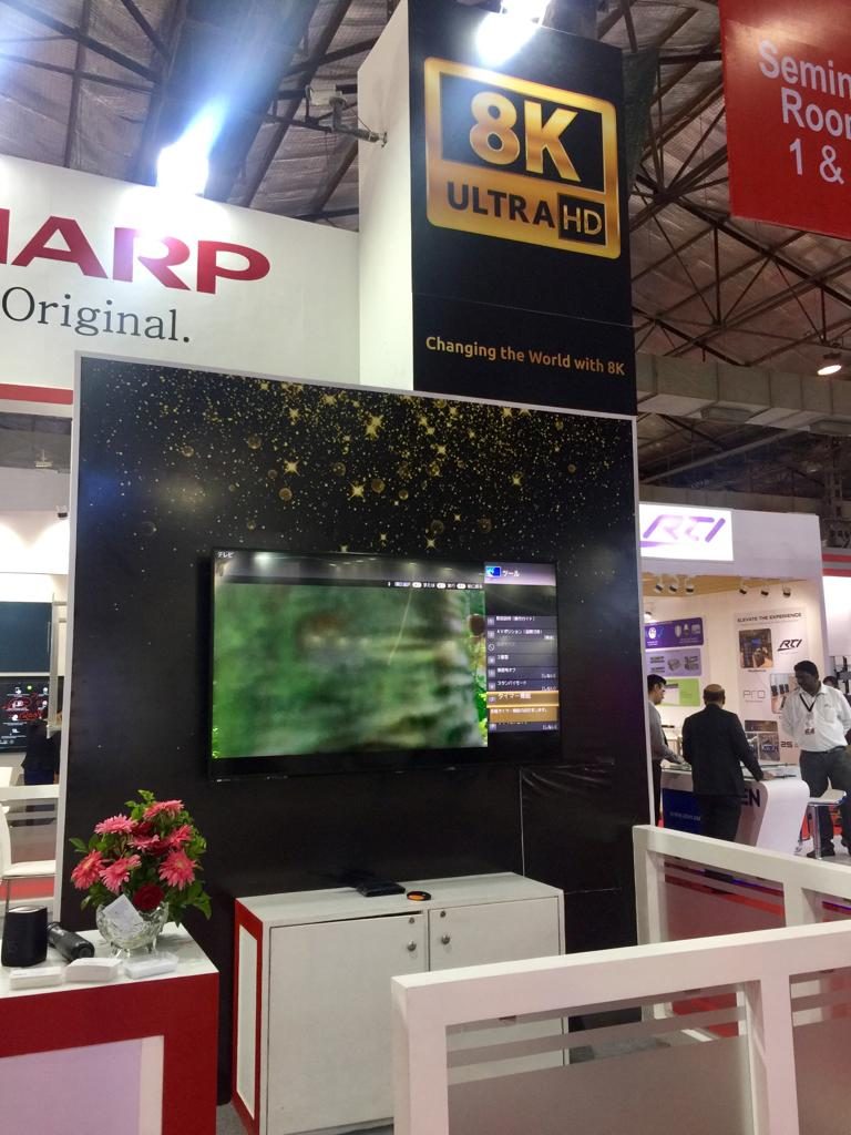 SHARP Unveils 8K ‘Professional Display’ in India