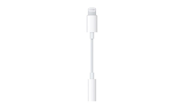 12. Apple Lightning to 3.5 mm Headphone Jack Adapter