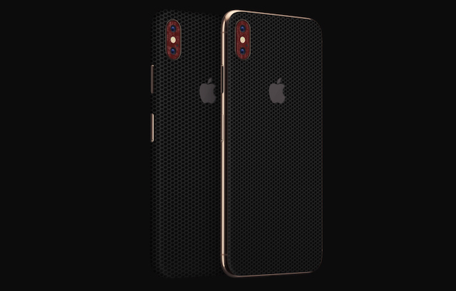 3. Dbrand Black Matrix Skin for iPhone XS Max