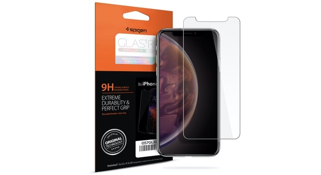 3. iPhone XS Screen Protector by Spigen