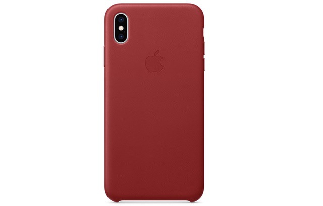 4. iPhone XS Max Leather Case by Apple