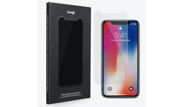 4. iPhone Xs Tempered Glass from CASETiFY