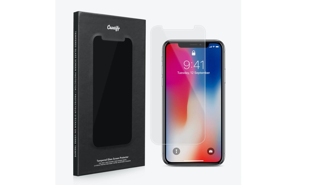 5. iPhone XS Max Tempered Glass from Casetify