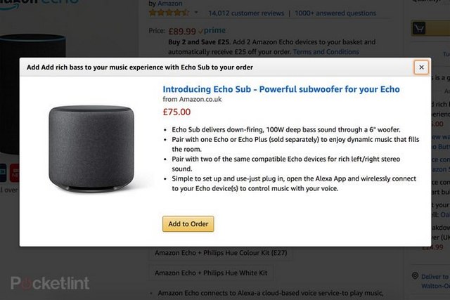 Alexa-Powered ‘Echo Sub’ and ‘Smart Plug’ Leaked on Amazon UK Ahead of Launch