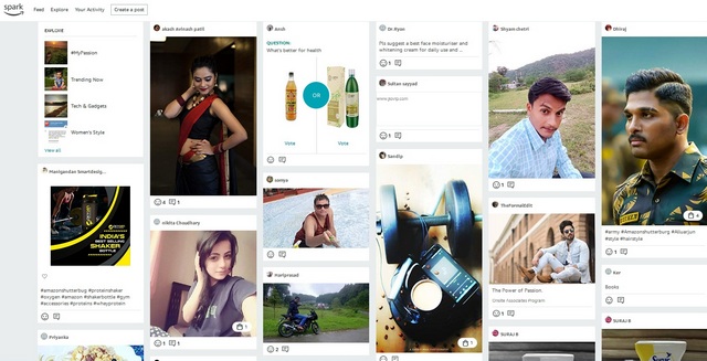 Shopping-Focused Social Platform ‘Amazon Spark’ is Now in India
