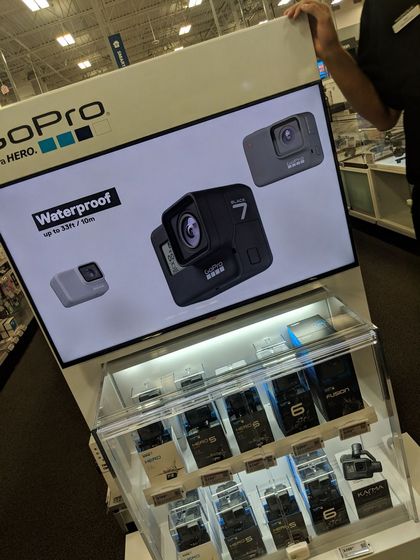 GoPro Hero 7 Leaked Via In-Store Display
