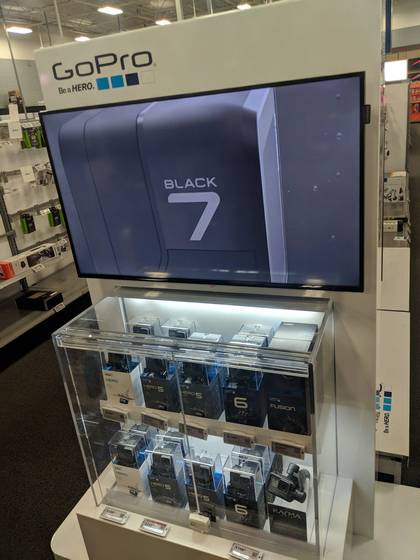 GoPro Hero 7 Leaked Via In-Store Display