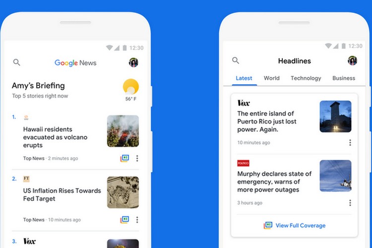 Google News Gets Data-Saving Features, Smoother Experience on Android Go