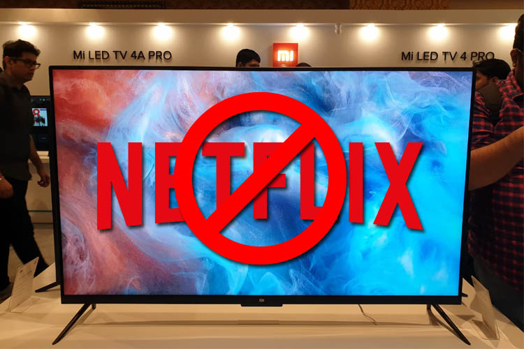 Mi TV Pro Doesn't Have Netflix Support