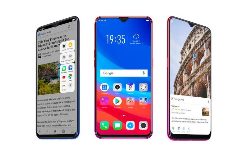 Oppo F9 website