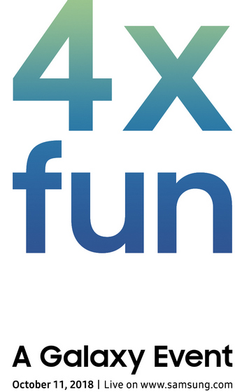 Samsung Teases ‘4X Fun’ At Galaxy Event on October 11